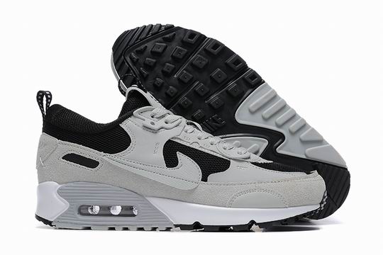 Cheap Air Max 90 Futura Men's Shoes Grey Black-44